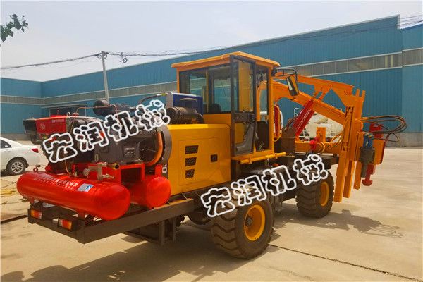 陜西護欄鉆孔機注意事項？宏潤