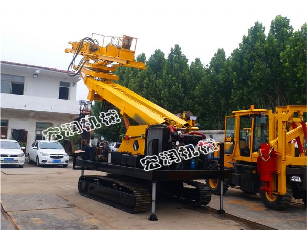 宏潤基坑支護(hù)錨固鉆機(jī)發(fā)貨山東臨沂