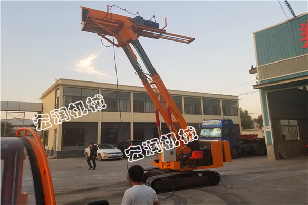 10米高邊坡基坑支護(hù)鉆機(jī)發(fā)貨福建南寧？宏潤