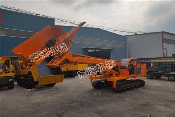 10米高邊坡基坑支護(hù)鉆機(jī)發(fā)貨福建南寧？宏潤