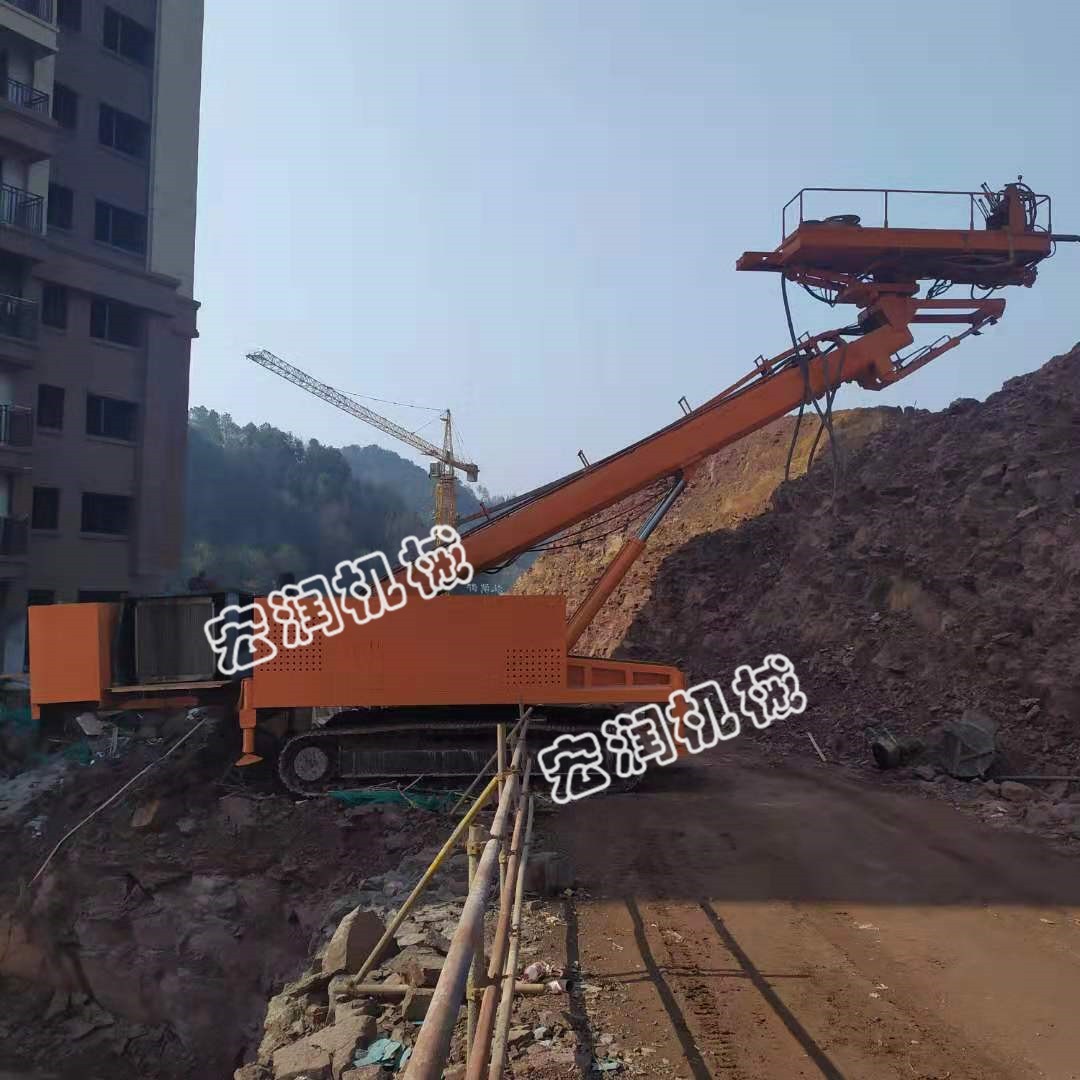 相較于傳統(tǒng)的錨固鉆機(jī)，宏潤護(hù)坡鉆機(jī)的優(yōu)勢？